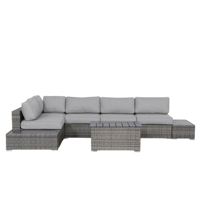 Stylish Entertainment Sectional Set, Outdoor Living