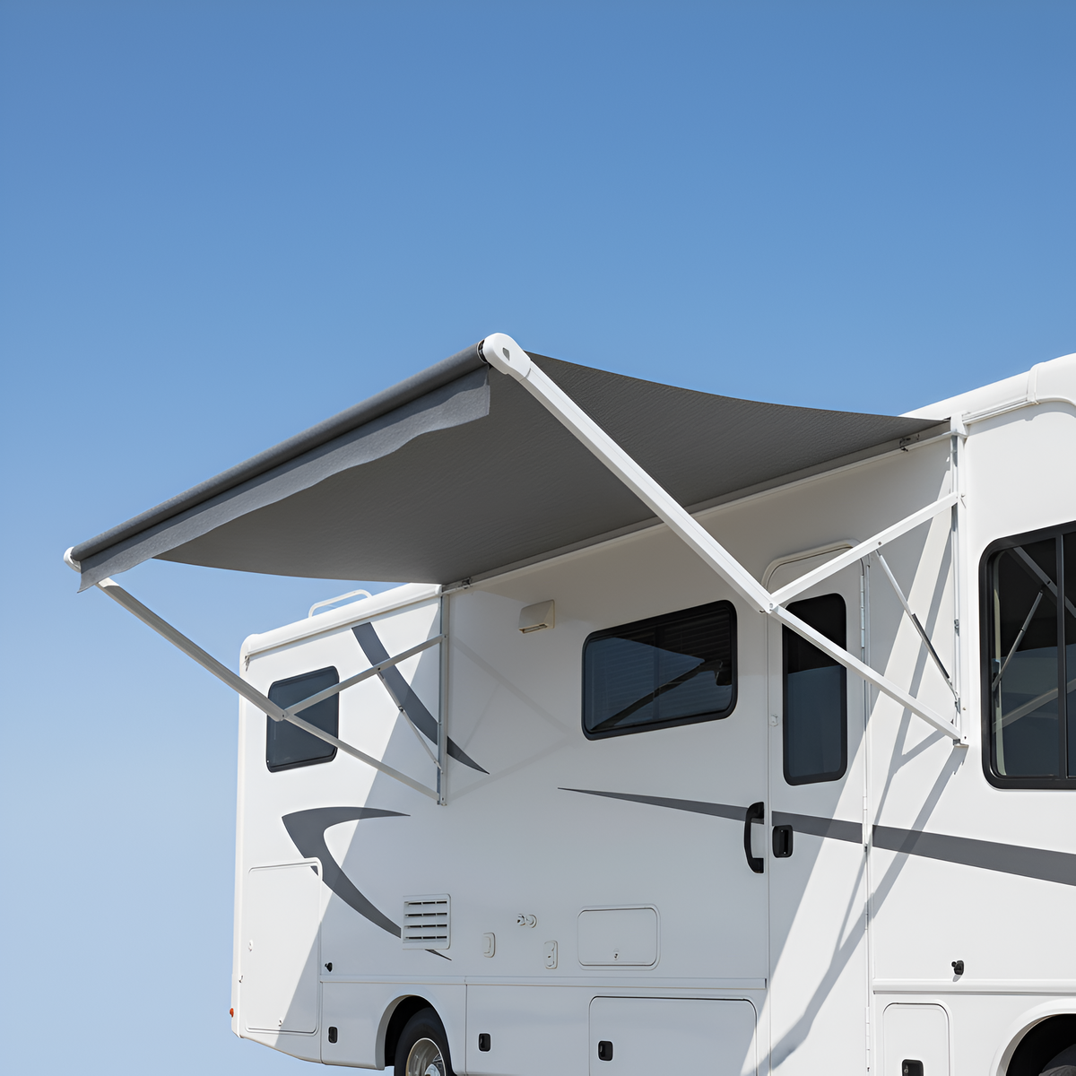 AeroCanopy LuxShade Retractable RV Awning — product view 2