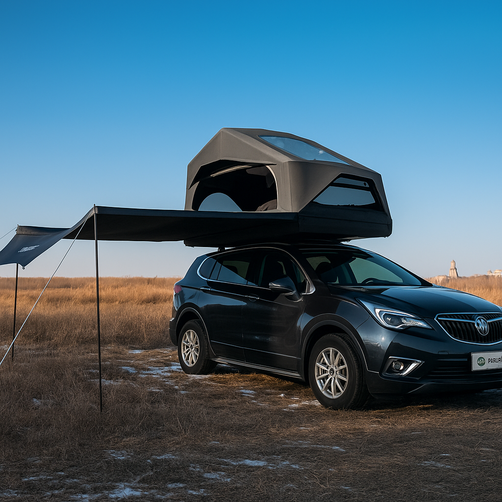 NordApex Halo Clamshell Rooftop Camper Tent — product view 4